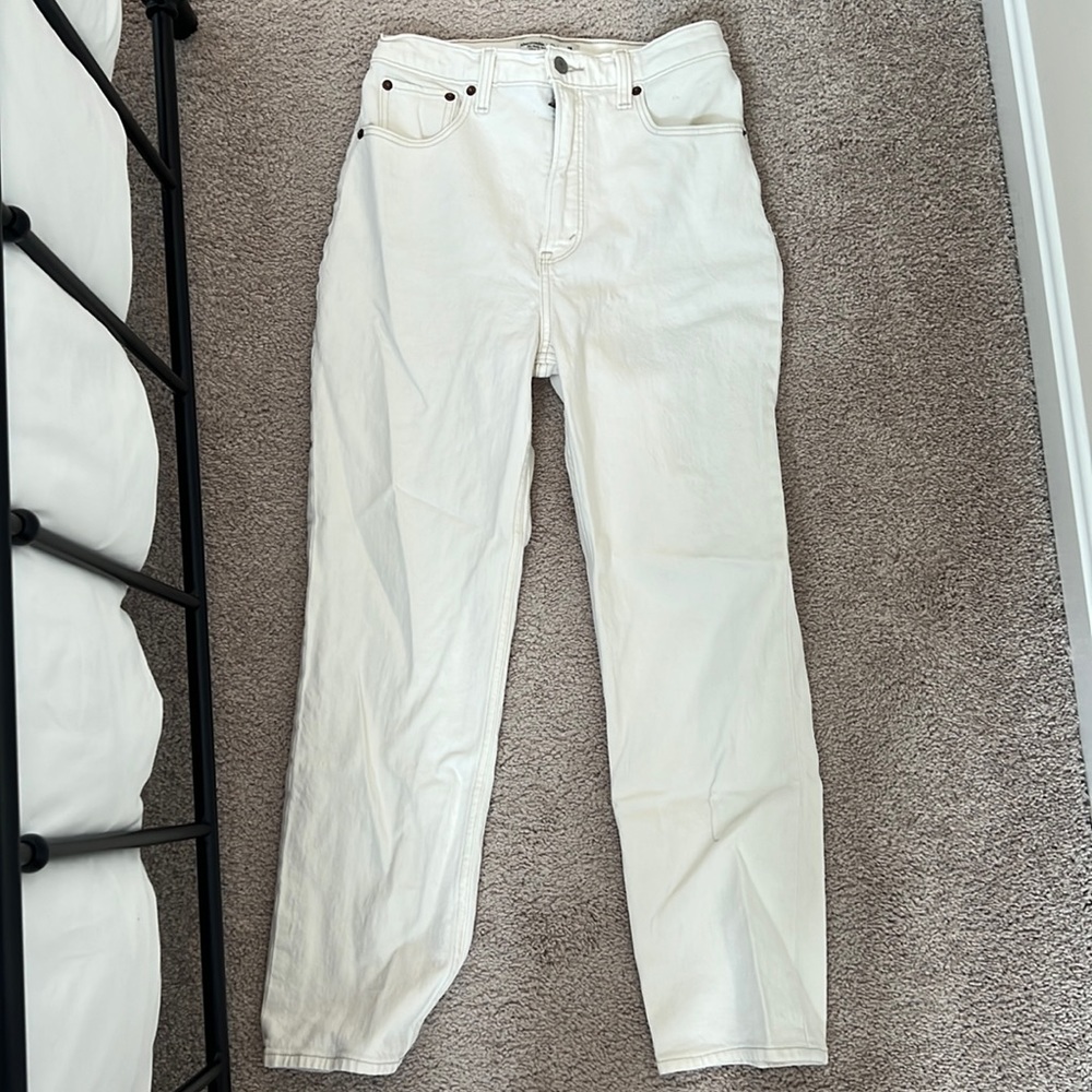 Off white Abercrombie Jeans